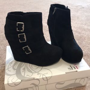 Journeys wedge booties
